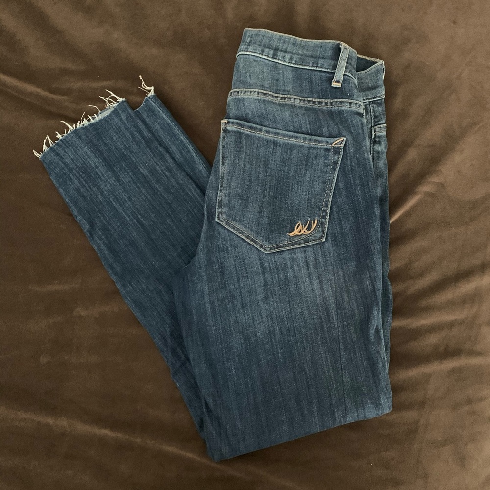 Women’s Express Button Fly Ankle Jeans